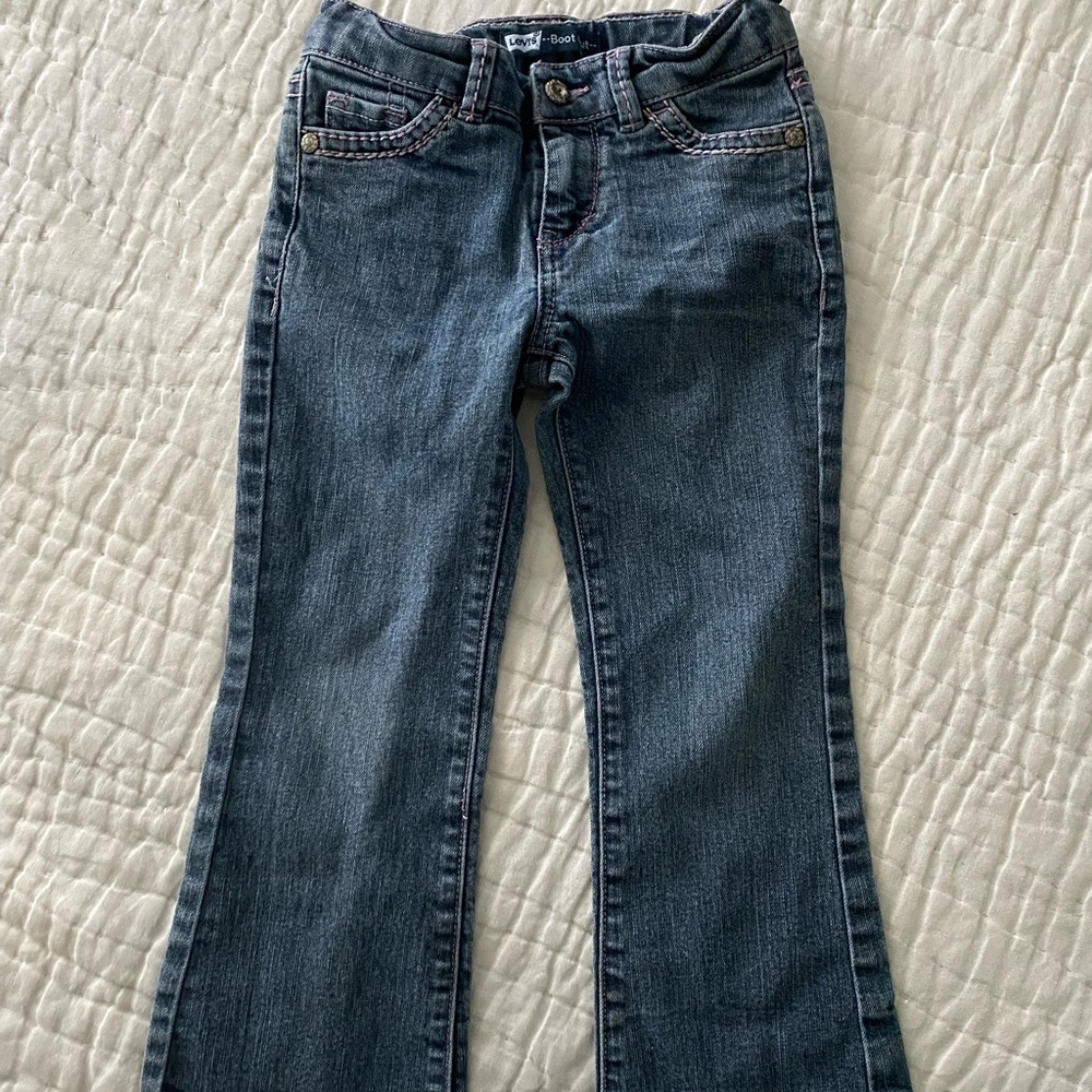 Girls Levi Strauss & CO bootcut jeans sz5